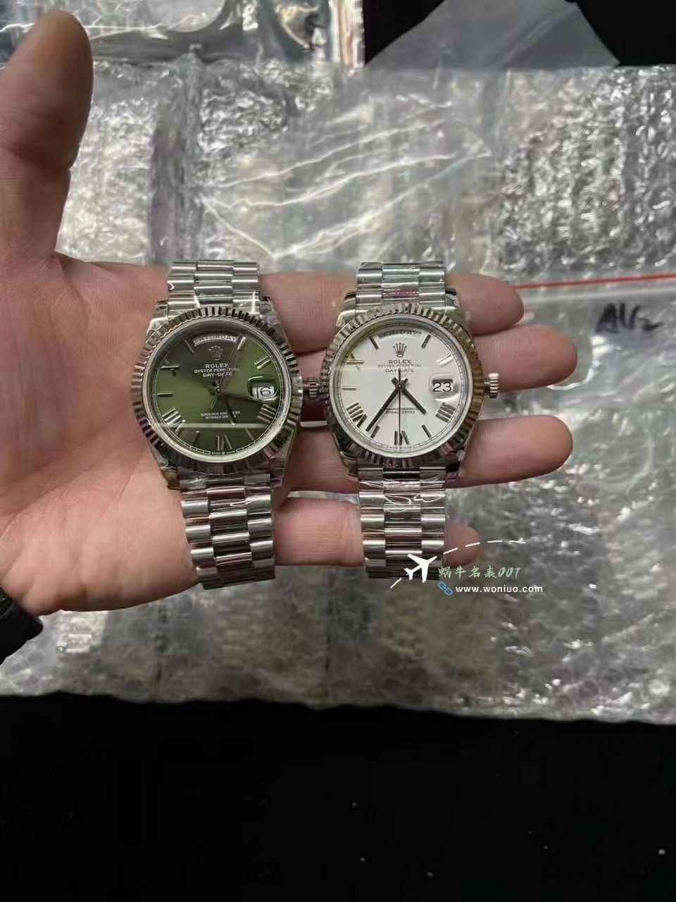 GMV3 Rolex  Adding weight DD Day-Date 型177g top  Replica Copy m228238-0061，m228235-0003 wrist watches  / R862