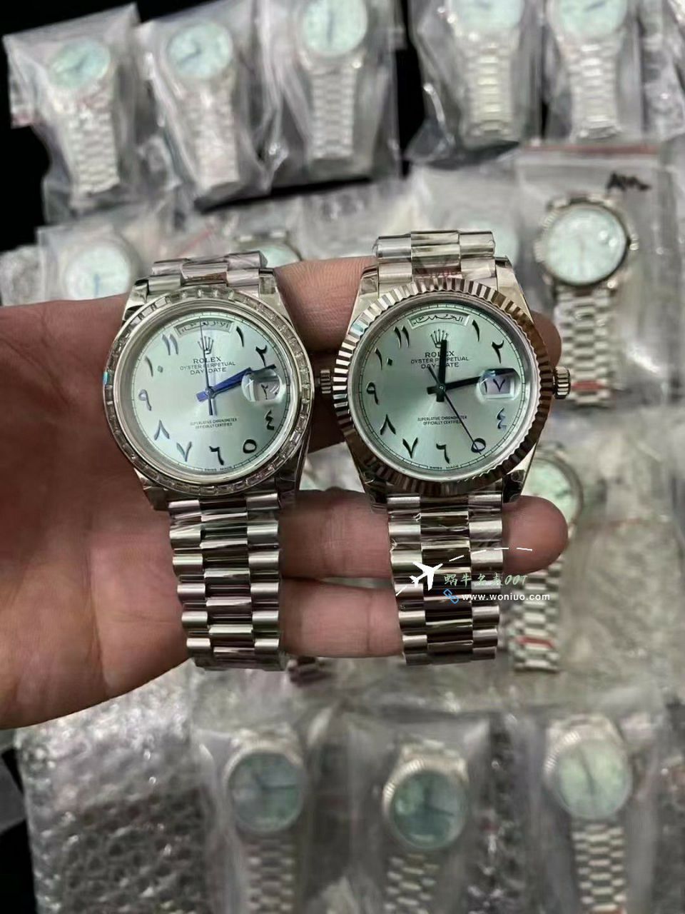 GMV3 Rolex  Adding weight DD Day-Date 型177g top  Replica Copy m228238-0061，m228235-0003 wrist watches  / R862