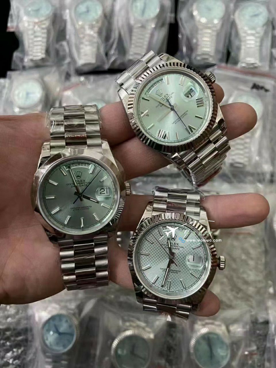 GMV3 Rolex  Adding weight DD Day-Date 型177g top  Replica Copy m228238-0061，m228235-0003 wrist watches  / R862