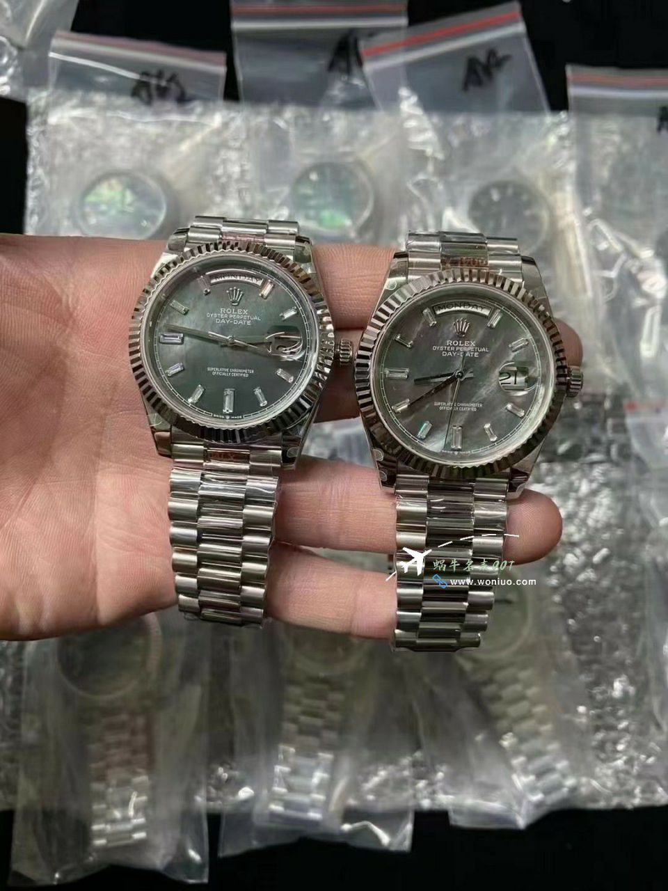 GMV3 Rolex  Adding weight DD Day-Date 型177g top  Replica Copy m228238-0061，m228235-0003 wrist watches  / R862