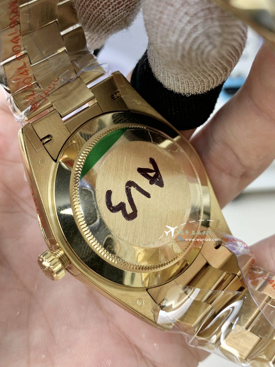 GM Rolex  Day-Date 型系列m228239-0055 wrist watches V3 Adding weight DD陨石盘 top  Replica Watches  / R963