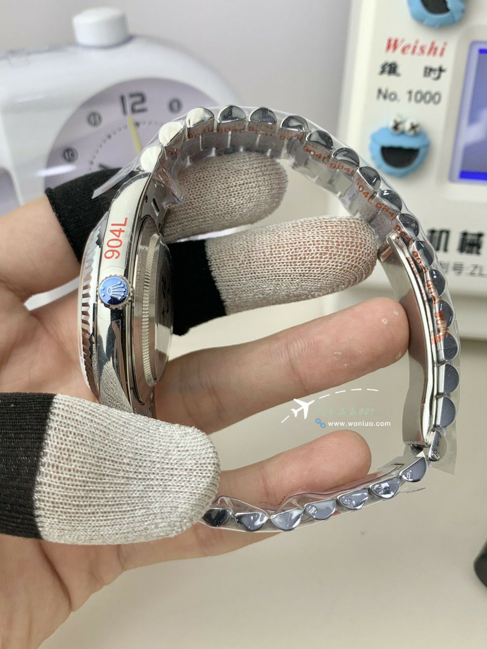 GM Rolex  Day-Date 型系列m228239-0055 wrist watches V3 Adding weight DD陨石盘 top  Replica Watches  / R963
