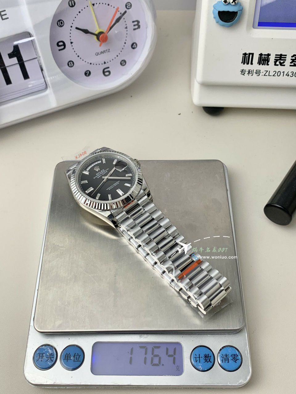 GM Rolex  Day-Date 型系列m228239-0055 wrist watches V3 Adding weight DD陨石盘 top  Replica Watches  / R963
