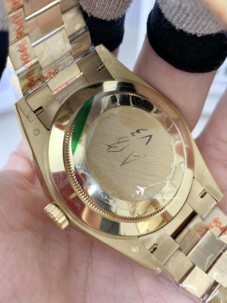 GM Rolex  Day-Date 型系列m228239-0055 wrist watches V3 Adding weight DD陨石盘 top  Replica Watches  / R963
