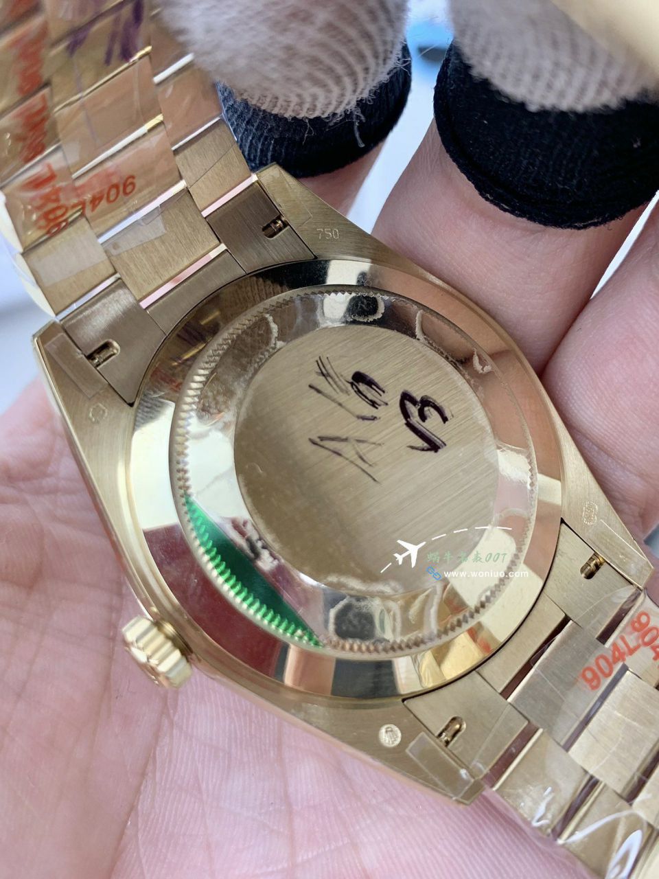 GM Rolex  Day-Date 型系列m228239-0055 wrist watches V3 Adding weight DD陨石盘 top  Replica Watches  / R963