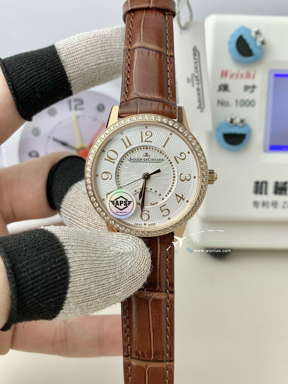APS Jaeger-LeCoultre 约会 copy customized  Movement 女表3448110 Perfect  Replica Copy  wrist watches  / JJ196