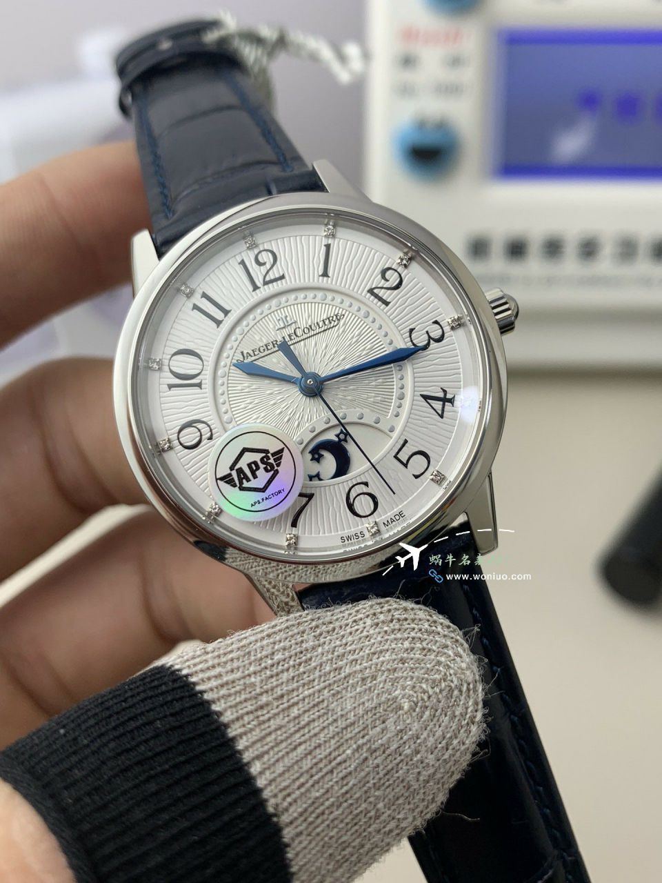 APS Jaeger-LeCoultre 约会 copy customized  Movement 女表3448110 Perfect  Replica Copy  wrist watches  / JJ196