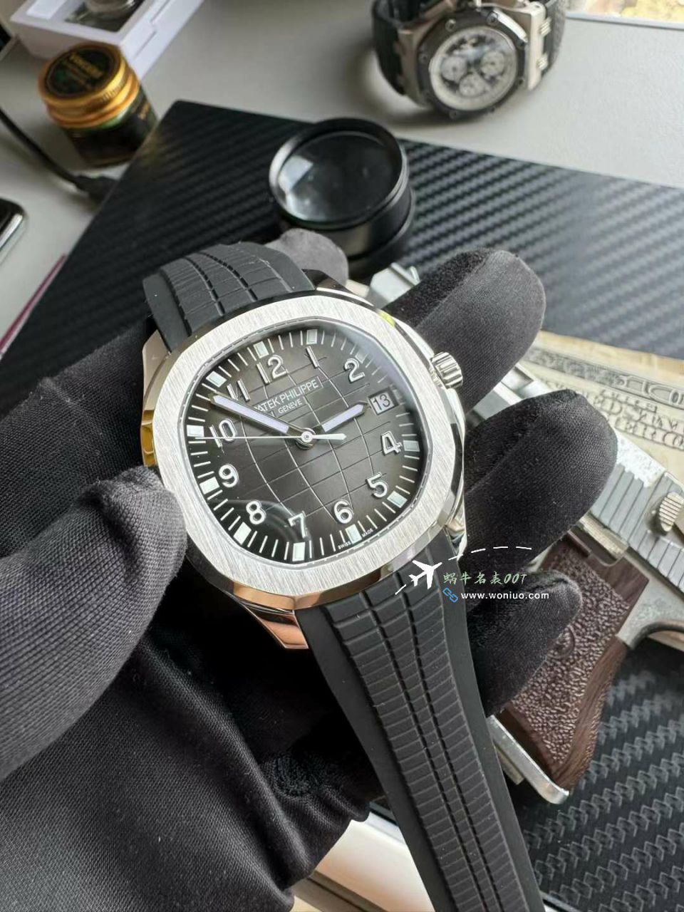 3K PATEK PHILIPPE 手雷一体机新扣 top  Replica Copy 5167A-001 wrist watches  / BD397
