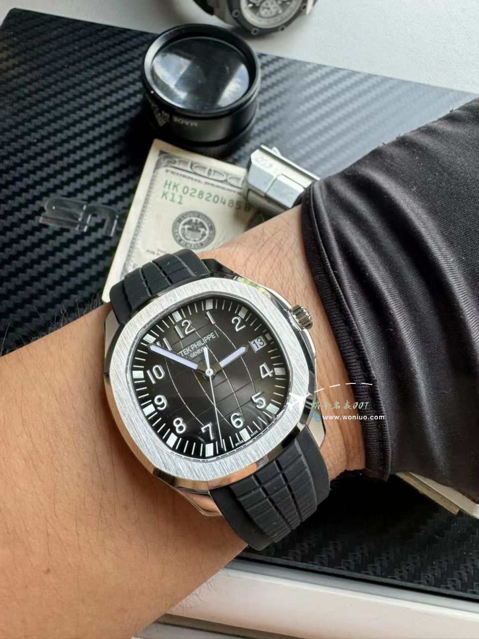 3K PATEK PHILIPPE 手雷一体机新扣 top  Replica Copy 5167A-001 wrist watches  / BD397