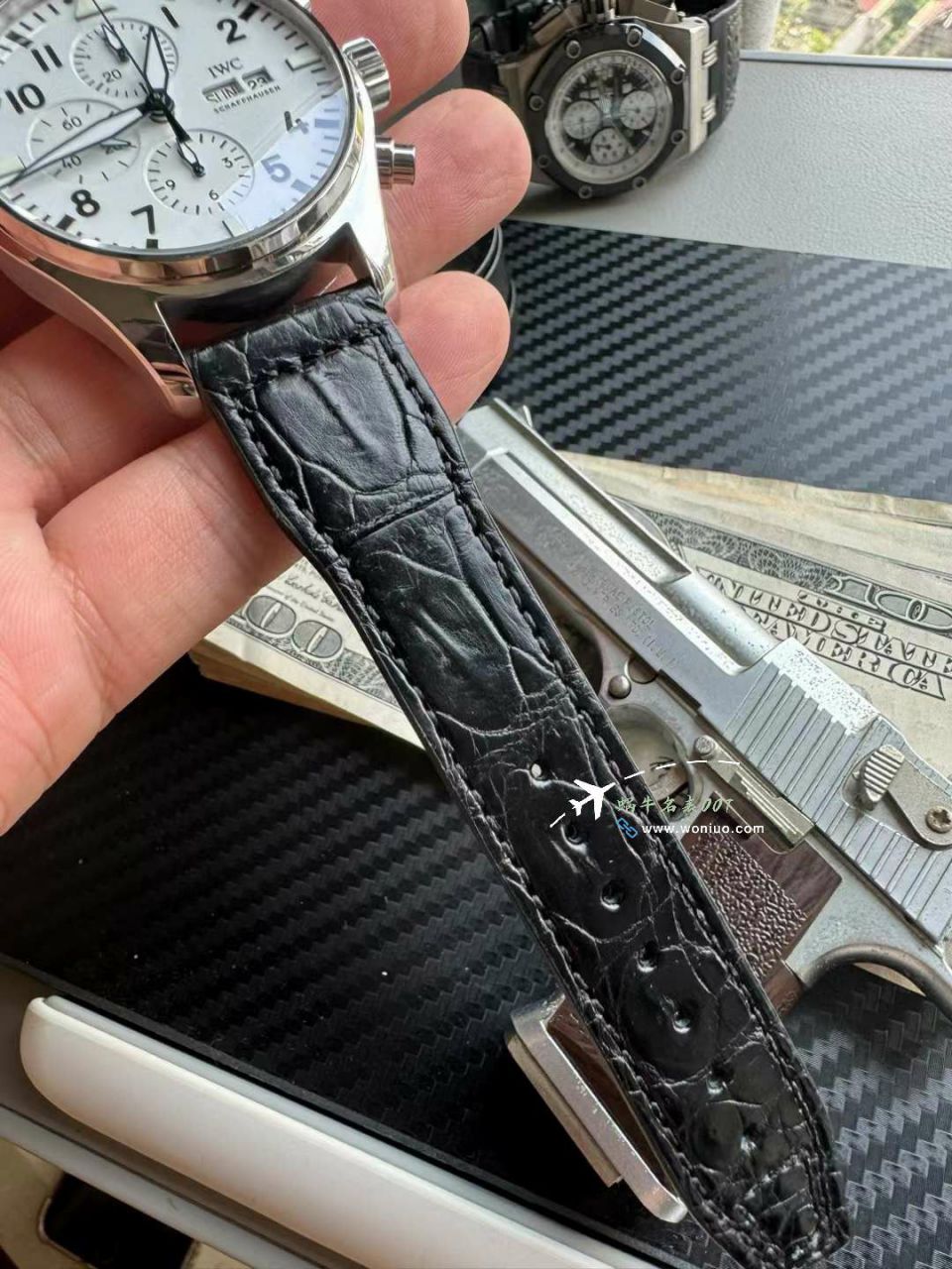 【 Video analysis 渠道原单】IWC IWC 表150周年纪念特别版IW377725 wrist watches  / WG518