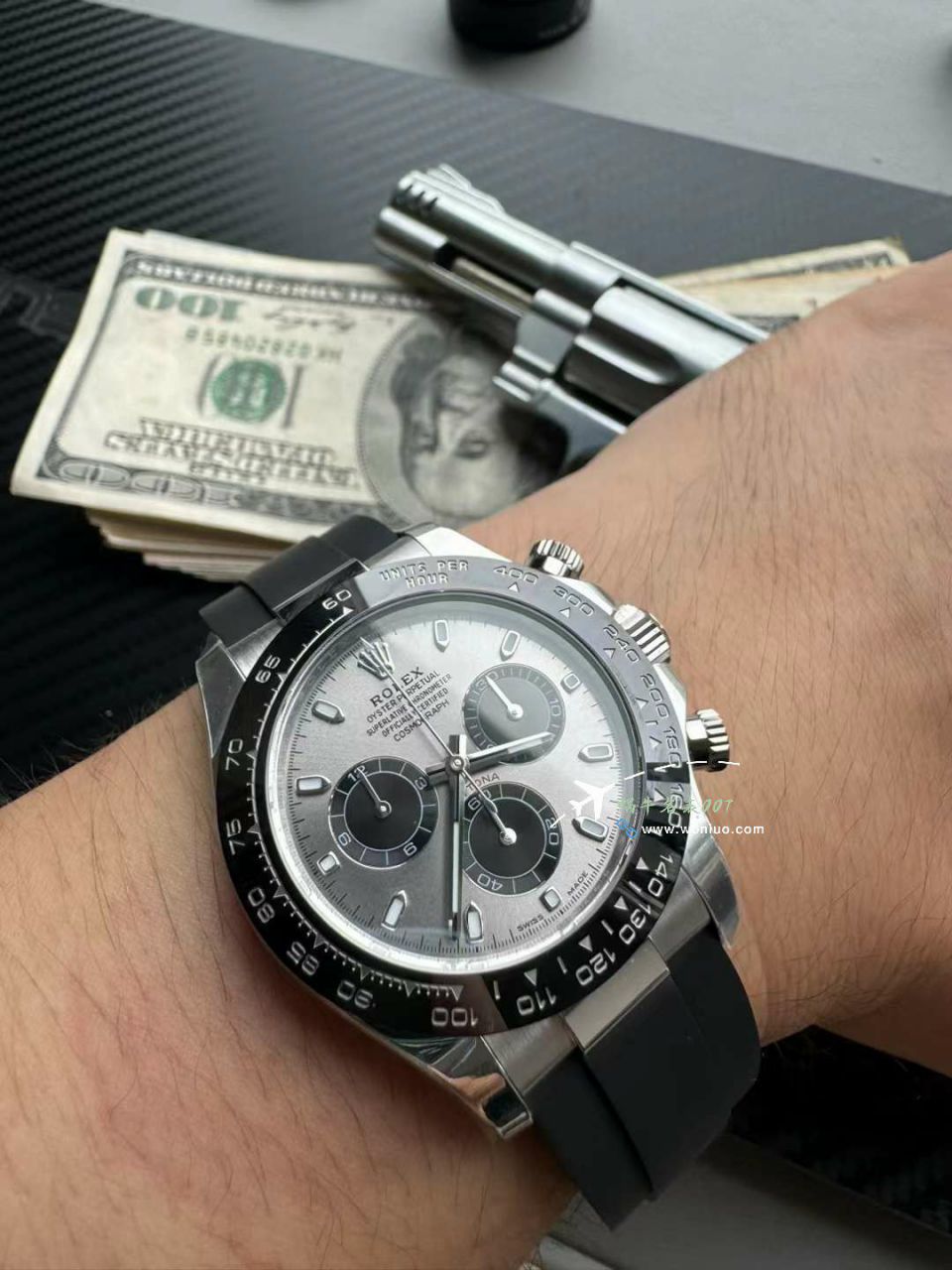  Video analysis  APS Adding weight 版本 Rolex  Ditongna 余文乐M116518ln-0048，水泥灰M116519ln-0027 top  Replica Copy  / R863