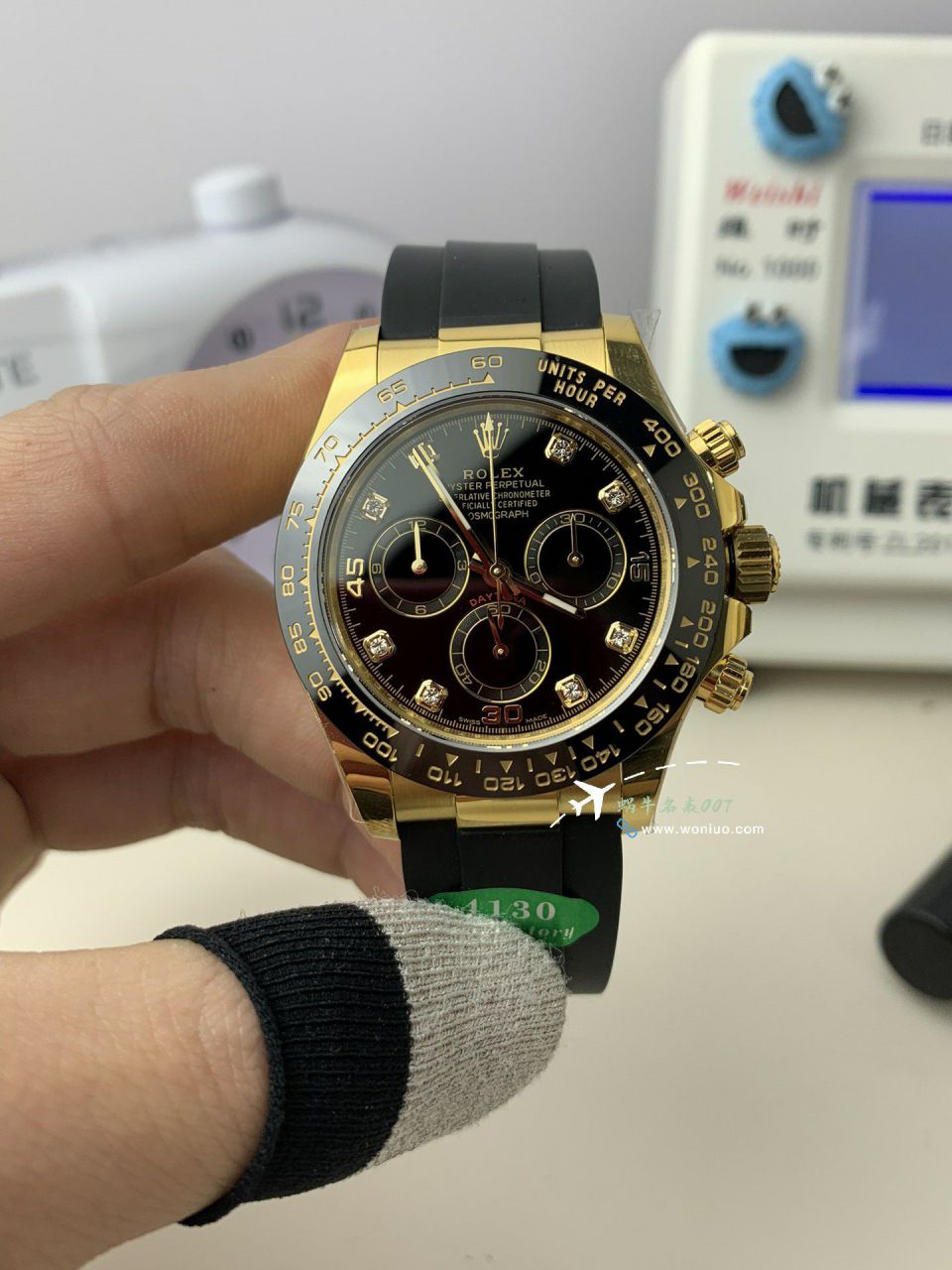  Video analysis  APS Adding weight 版本 Rolex  Ditongna 余文乐M116518ln-0048，水泥灰M116519ln-0027 top  Replica Copy  / R863