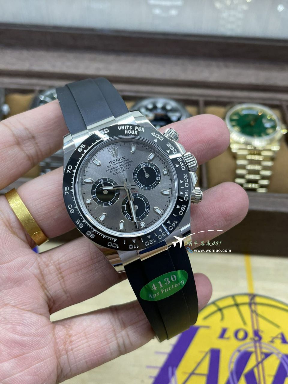  Video analysis  APS Adding weight 版本 Rolex  Ditongna 余文乐M116518ln-0048，水泥灰M116519ln-0027 top  Replica Copy  / R863