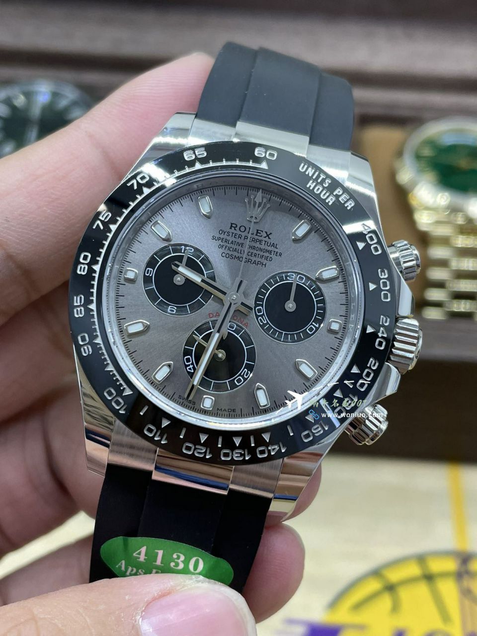  Video analysis  APS Adding weight 版本 Rolex  Ditongna 余文乐M116518ln-0048，水泥灰M116519ln-0027 top  Replica Copy  / R863