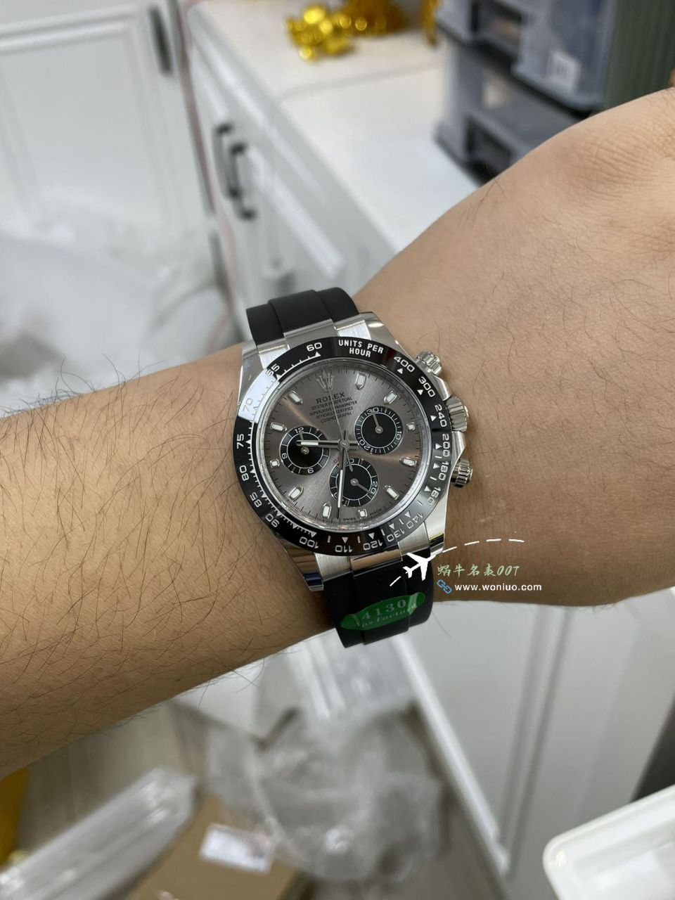  Video analysis  APS Adding weight 版本 Rolex  Ditongna 余文乐M116518ln-0048，水泥灰M116519ln-0027 top  Replica Copy  / R863