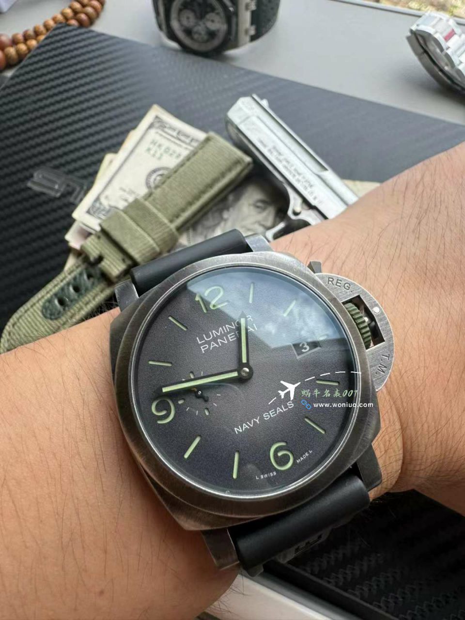 VSPanerai 新品Pam1412 top  Replica Copy  Watches 网站 / VSPAM1412