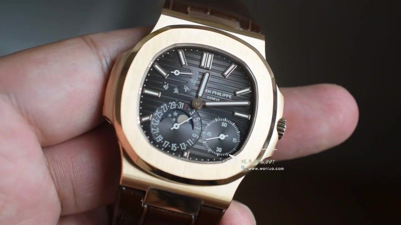  Video analysis PPF PATEK PHILIPPE  Nautilus  top  Replica Copy  Watches 5712GR-001 / BD399