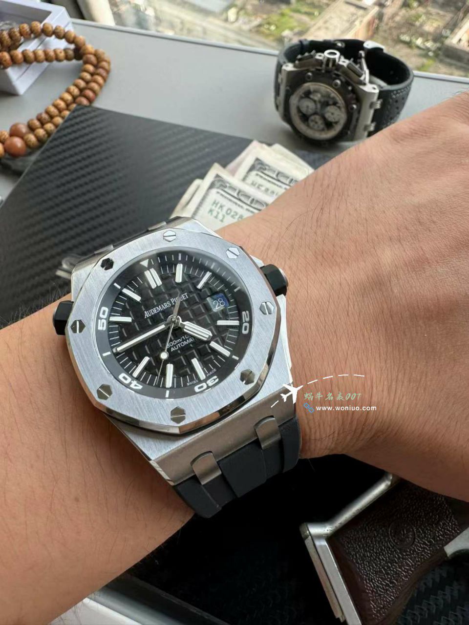 Video analysis Audemars Piguet  Royal Oak Offshore APS Factory 一体机 High quality   Replica Watches 15710ST.OO.A002CA.01 wrist watches  / AP280