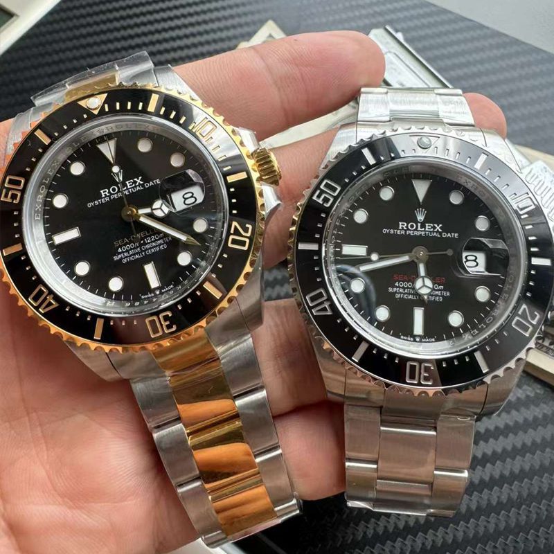  Video analysis VS Rolex 海使型 top  Replica Copy  Watches 小鬼王单黄m126603-0001 wrist watches 