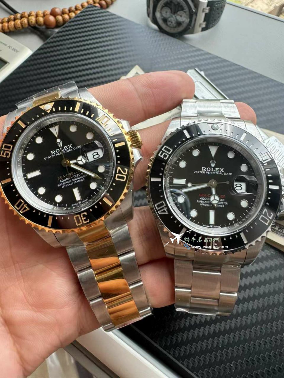 Video analysis VS Rolex 海使型 top  Replica Copy  Watches 小鬼王单黄m126603-0001 wrist watches  / R867
