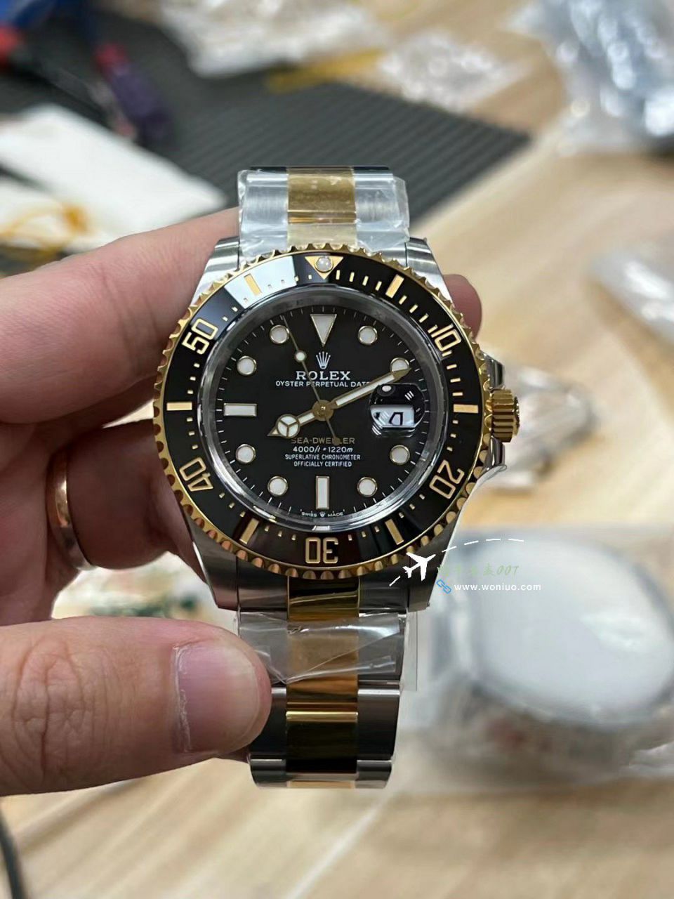  Video analysis VS Rolex 海使型 top  Replica Copy  Watches 小鬼王单黄m126603-0001 wrist watches  / R867