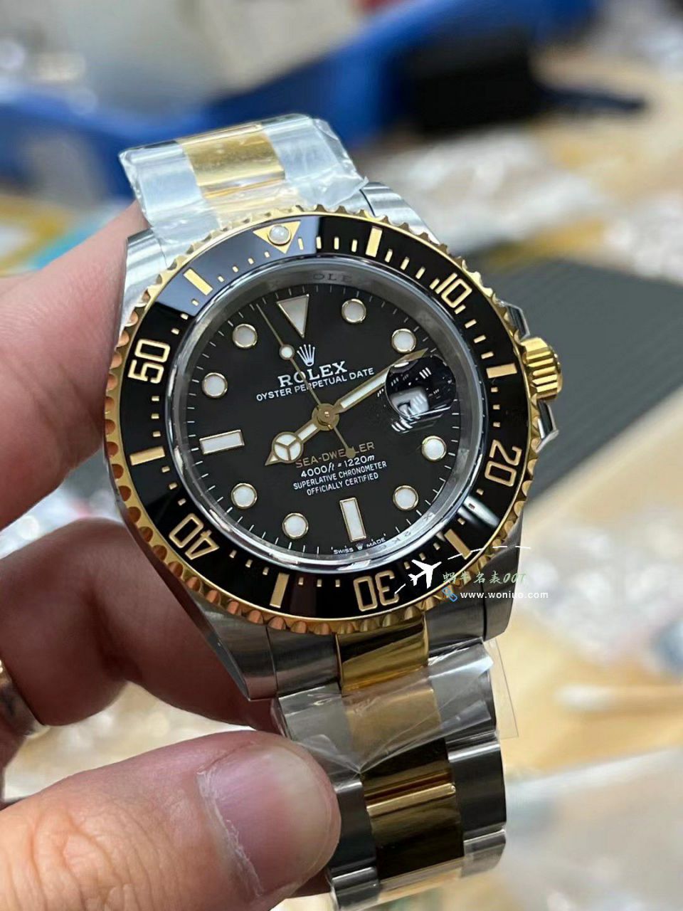  Video analysis VS Rolex 海使型 top  Replica Copy  Watches 小鬼王单黄m126603-0001 wrist watches  / R867