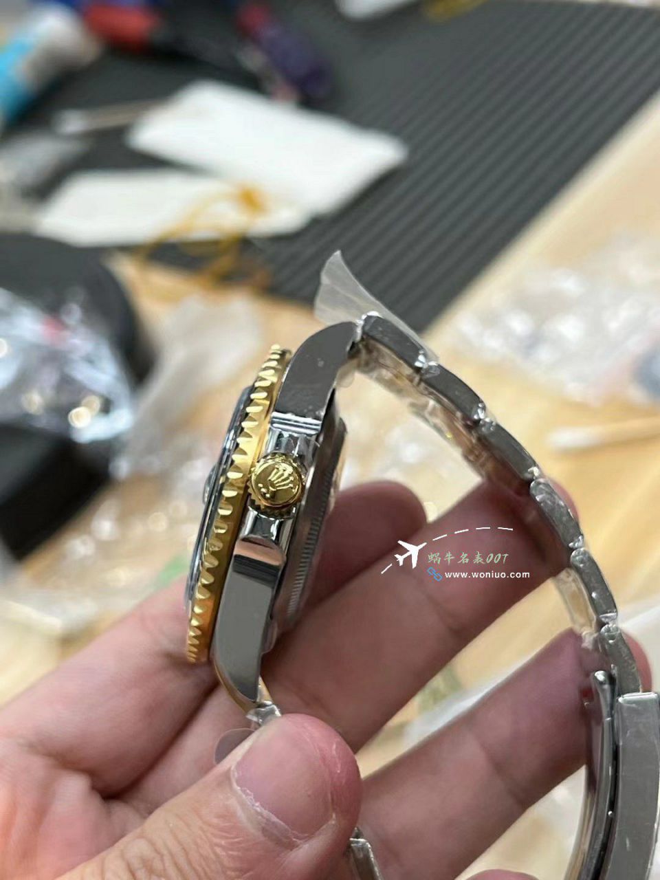  Video analysis VS Rolex 海使型 top  Replica Copy  Watches 小鬼王单黄m126603-0001 wrist watches  / R867