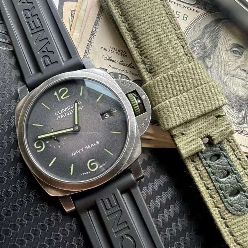  Video analysis VS Factory Panerai 复古设计Pam1412  Perfect  Replica Copy  Watches 