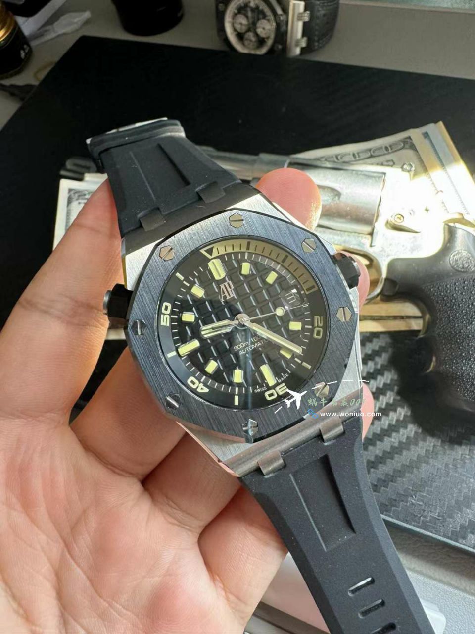 APS Factory Audemars Piguet  Royal Oak Offshore  Best 的 Replica Copy  Watches 15720CN.OO.A002CA.01 wrist watches  / AP281