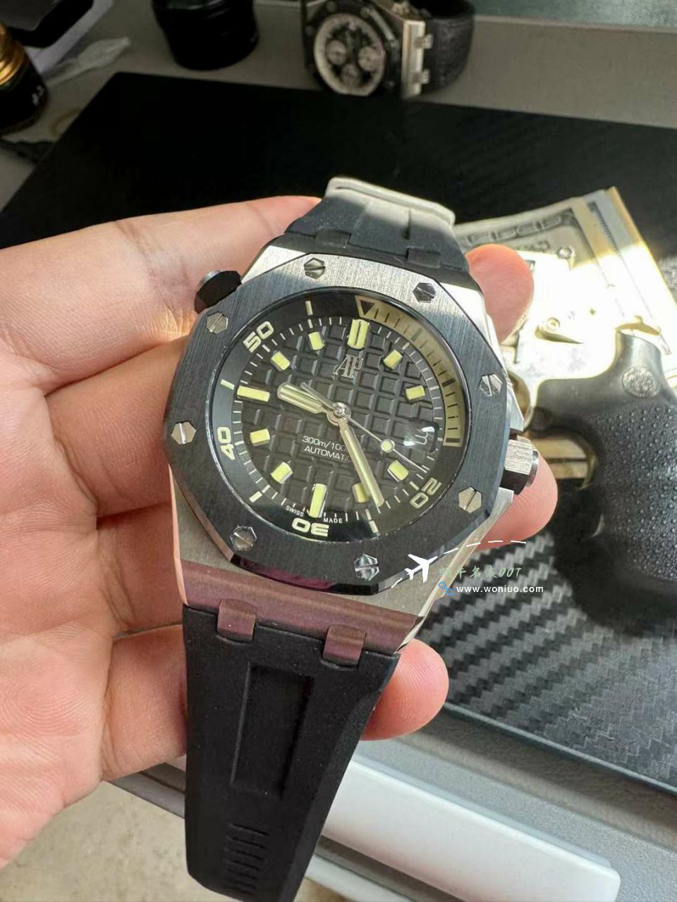 APS Factory Audemars Piguet  Royal Oak Offshore  Best 的 Replica Copy  Watches 15720CN.OO.A002CA.01 wrist watches  / AP281
