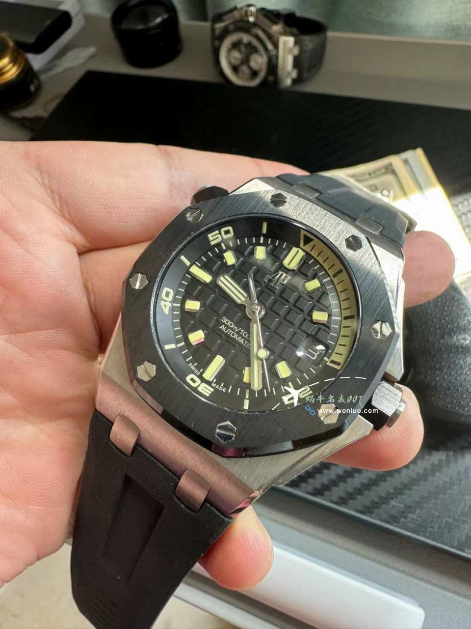 APS Factory Audemars Piguet  Royal Oak Offshore  Best 的 Replica Copy  Watches 15720CN.OO.A002CA.01 wrist watches  / AP281
