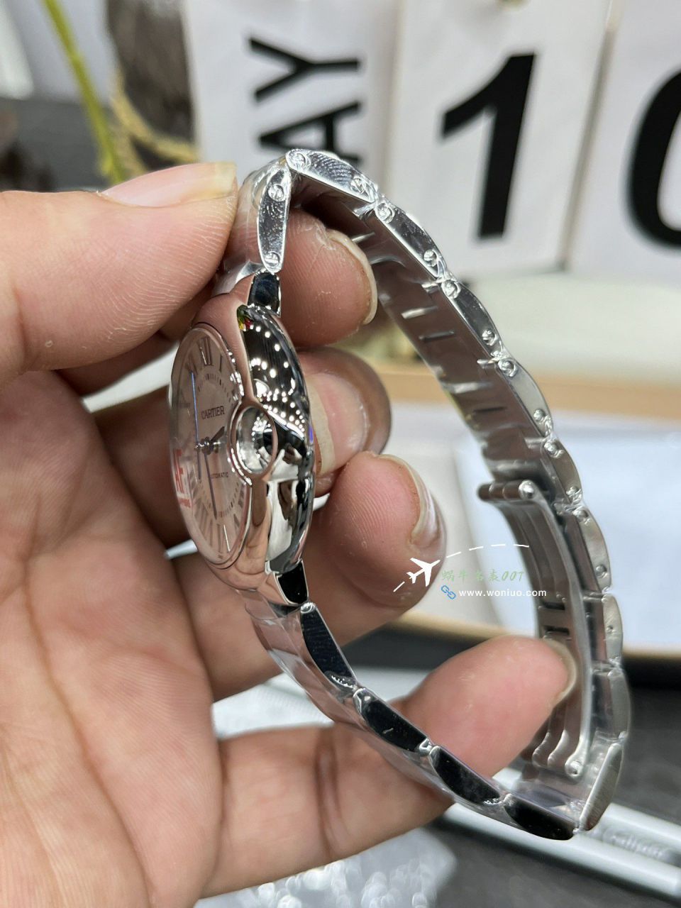 AF Cartier  蓝气球33毫米 top  Replica Copy 女士 Watches WSBB0062 wrist watches  / K350
