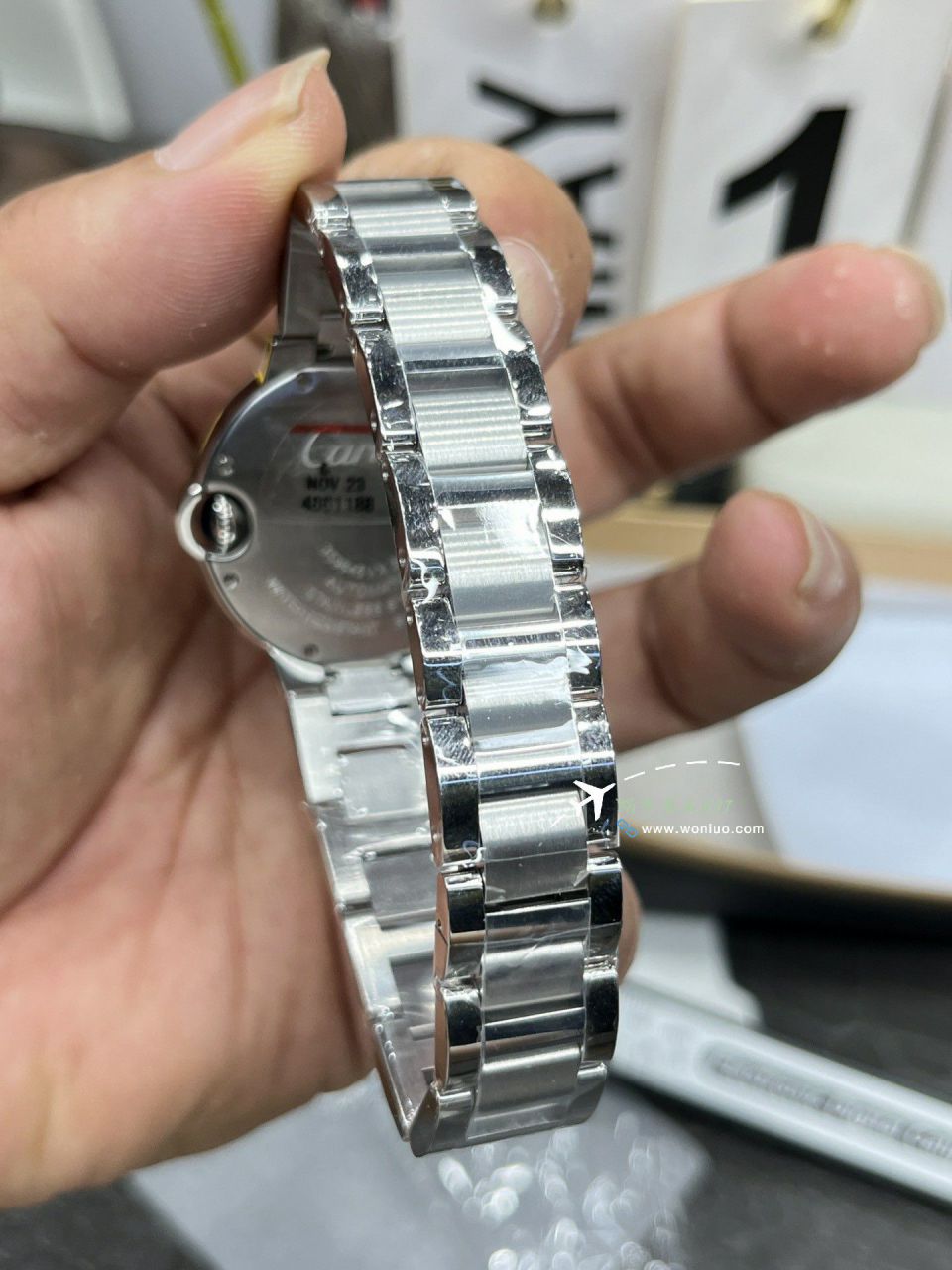 AF Cartier  蓝气球33毫米 top  Replica Copy 女士 Watches WSBB0062 wrist watches  / K350