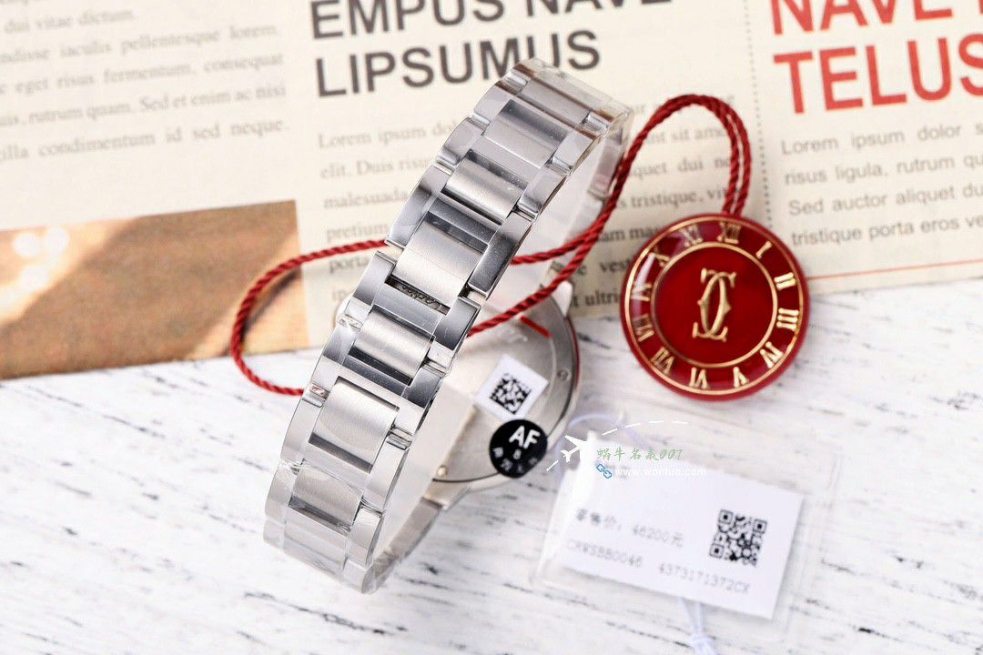 AF Cartier  蓝气球33毫米 top  Replica Copy 女士 Watches WSBB0062 wrist watches  / K350