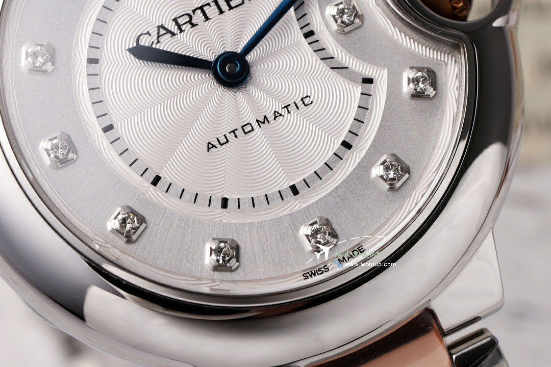 AF Cartier  蓝气球33毫米 top  Replica Copy 女士 Watches WSBB0062 wrist watches  / K350