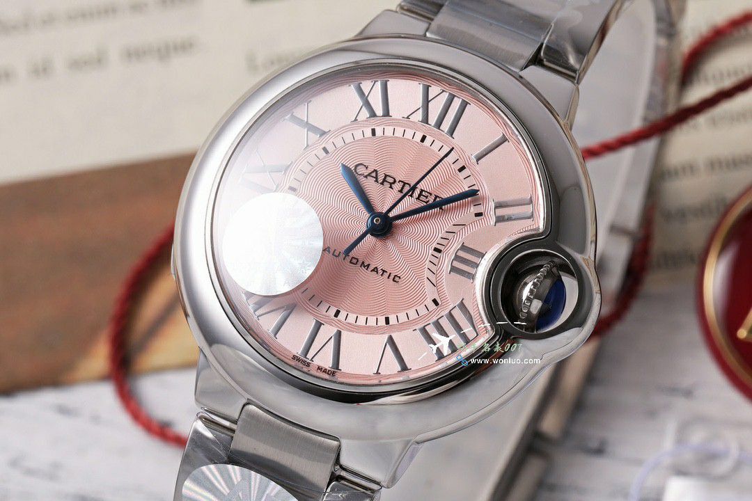 AF Cartier  蓝气球33毫米 top  Replica Copy 女士 Watches WSBB0062 wrist watches  / K350