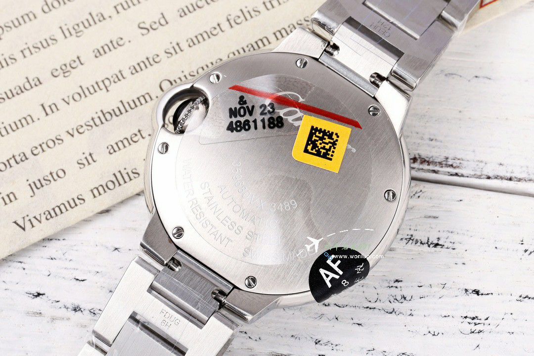 AF Cartier  蓝气球33毫米 top  Replica Copy 女士 Watches WSBB0062 wrist watches  / K350