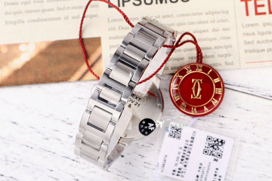 AF Cartier  蓝气球33毫米 top  Replica Copy 女士 Watches WSBB0062 wrist watches  / K350