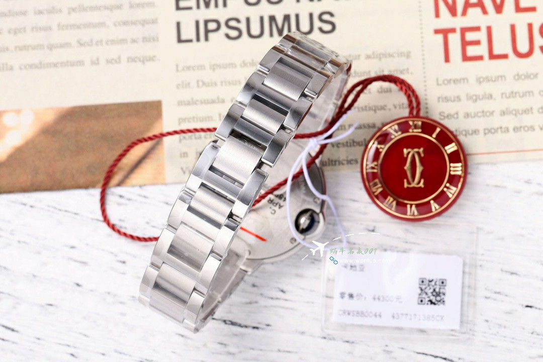 AF Cartier  蓝气球33毫米 top  Replica Copy 女士 Watches WSBB0062 wrist watches  / K350
