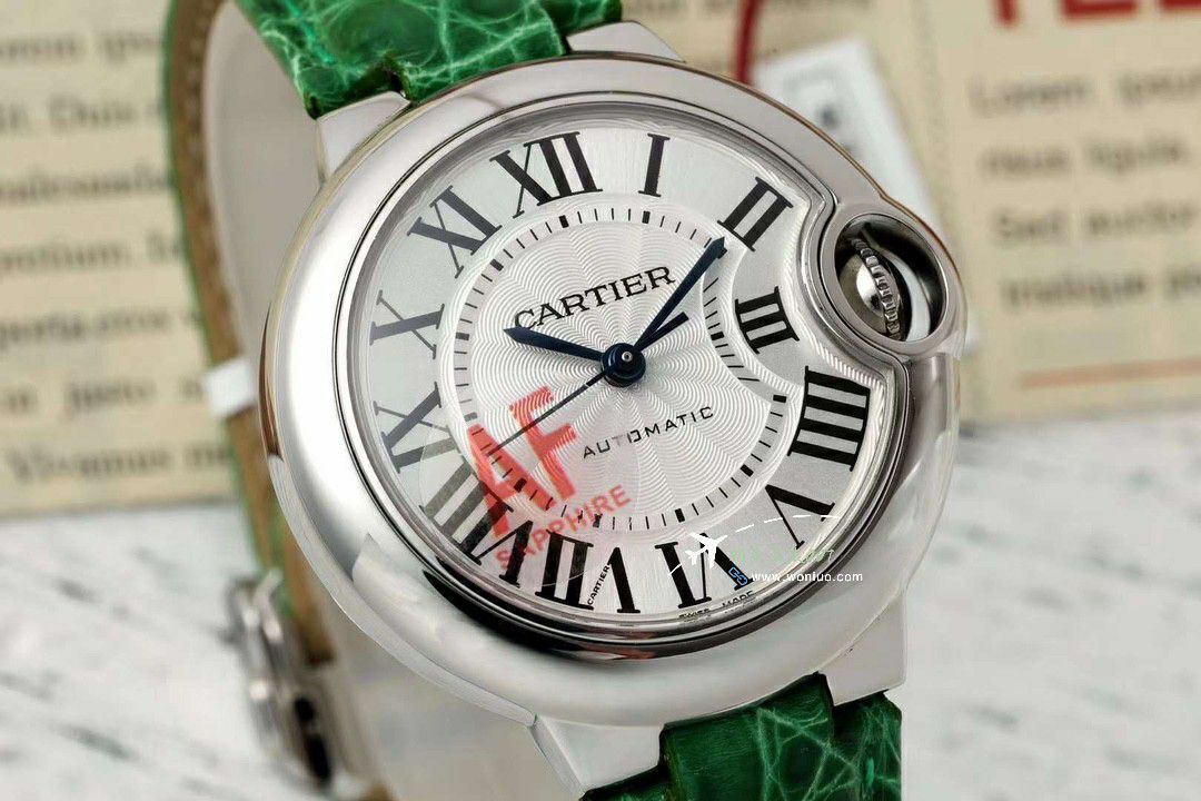 AF蜕变归来 Cartier  33mm蓝气球系列 wrist watches  / K351