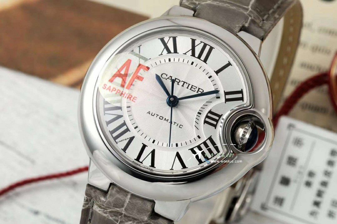 AF蜕变归来 Cartier  33mm蓝气球系列 wrist watches  / K351