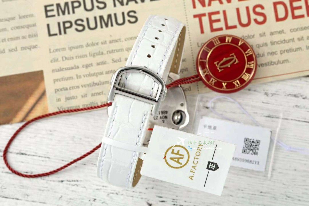 AF蜕变归来 Cartier  33mm蓝气球系列 wrist watches  / K351