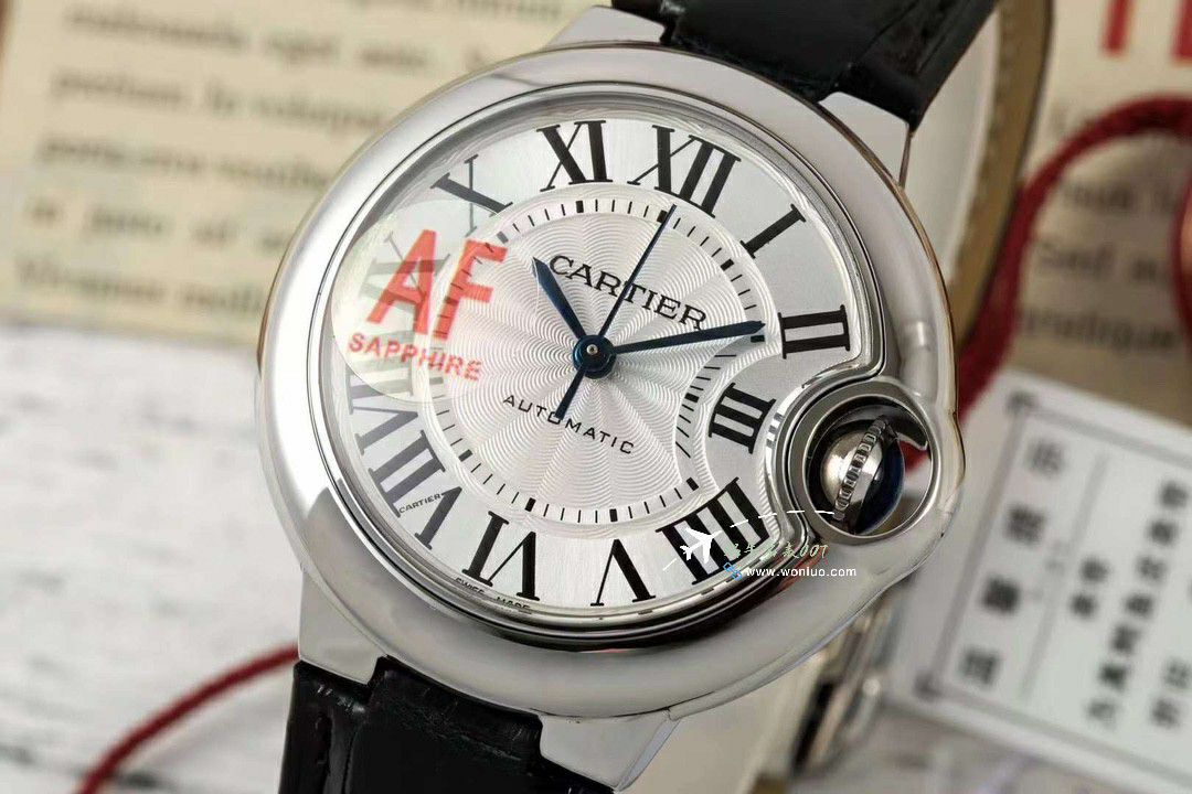 AF蜕变归来 Cartier  33mm蓝气球系列 wrist watches  / K351