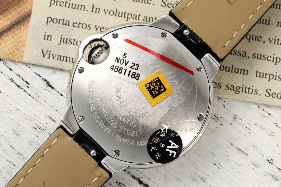 AF蜕变归来 Cartier  33mm蓝气球系列 wrist watches  / K351
