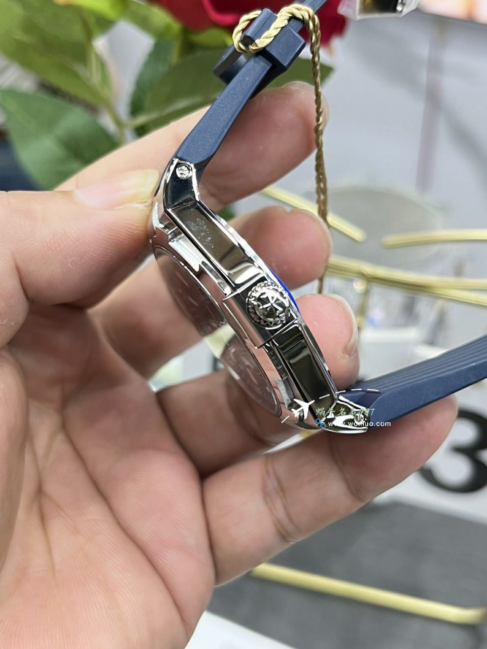 PPF Vacheron Constantin   Overseas 系列 top  Replica Copy  Watches 蓝面胶带P47040/000A-9008 / JS270