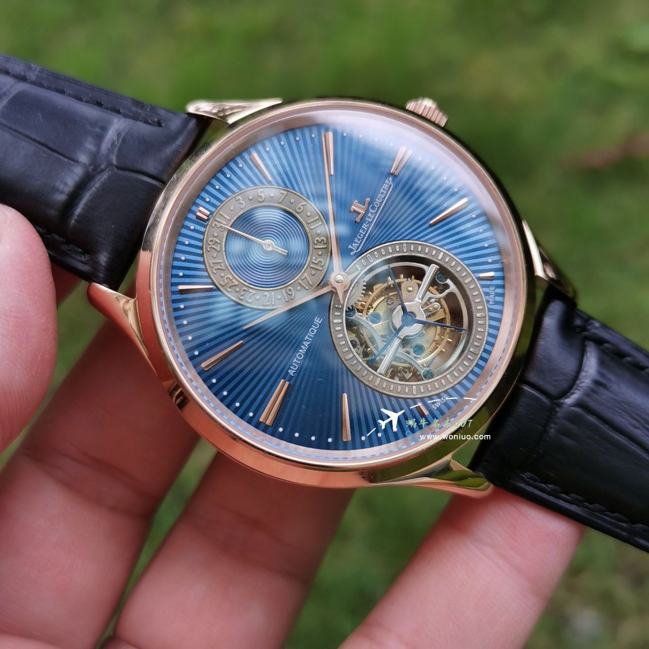  top  Replica Copy  Jaeger-LeCoultre 大师系列 Jaeger-LeCoultre  Tourbillon 13234E1 wrist watches  / JJ201