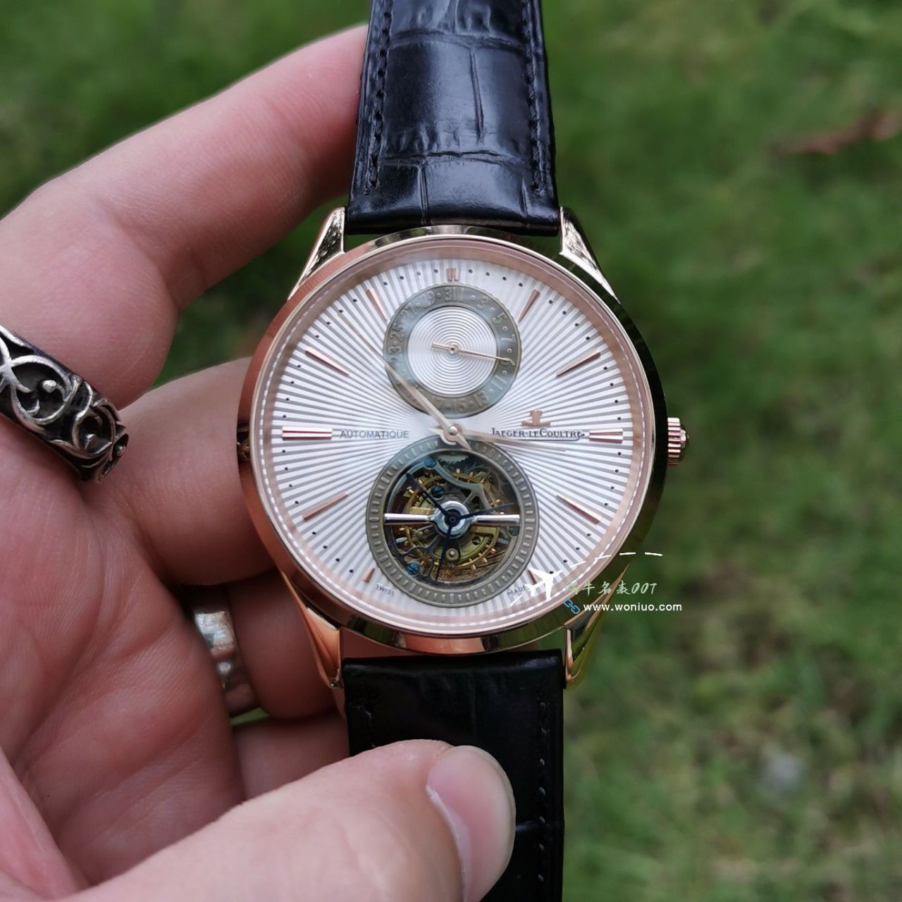  top  Replica Copy  Jaeger-LeCoultre 大师系列 Jaeger-LeCoultre  Tourbillon 13234E1 wrist watches  / JJ201