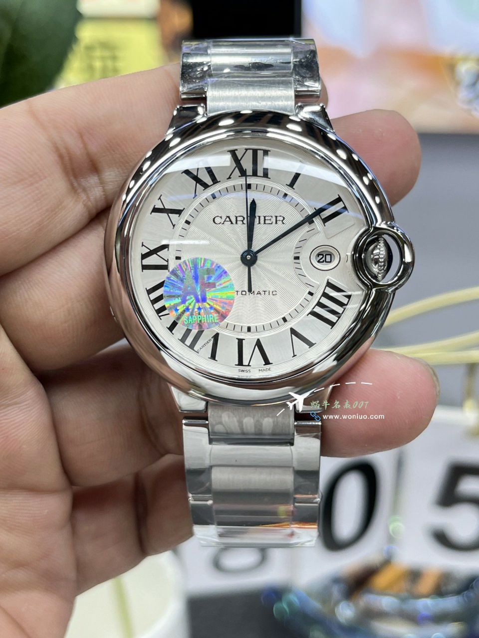AF Cartier  蓝气球男装42毫米 Perfect  Replica Copy  Watches WSBB0049 wrist watches  / K353