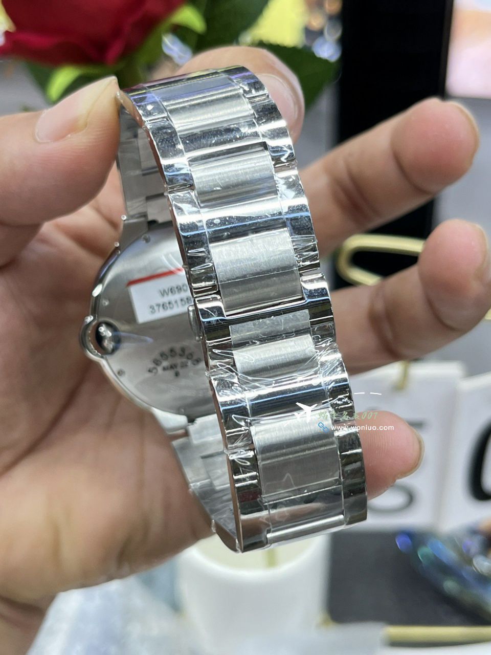 AF Cartier  蓝气球男装42毫米 Perfect  Replica Copy  Watches WSBB0049 wrist watches  / K353