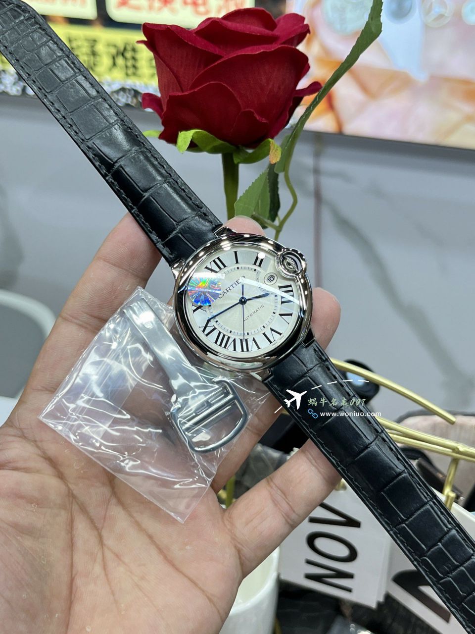 AF Cartier  蓝气球男装42毫米 Perfect  Replica Copy  Watches WSBB0049 wrist watches  / K353